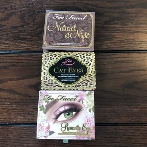 Bundle of 3 Too Faced Eye Shadow Sets